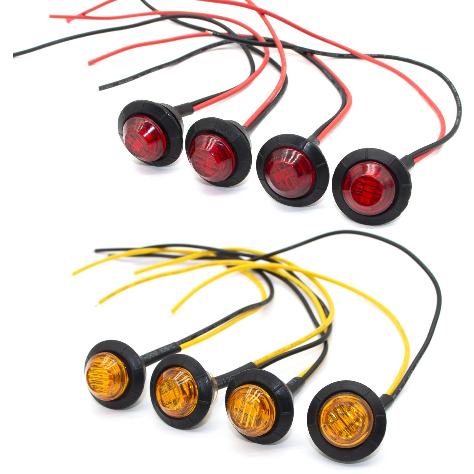 ACROPIX ATV/UTV Turn Signal Kit – With Rocker Switch, Fits Polaris RZR, Ranger, Can-Am, Yamaha Rhino