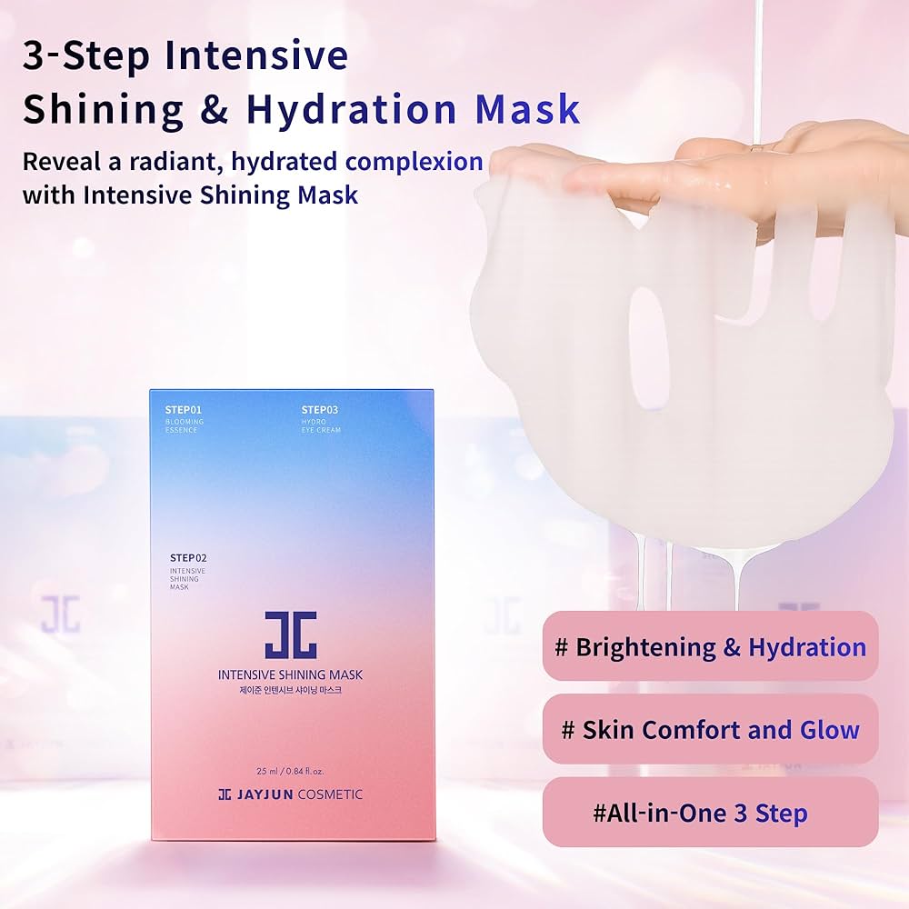 パック・フェイスマスク JAYJUN INTENSIVE SHINING MASK Amazon.com : JAYJUN Intensive Shining Mask with Lavender Extract