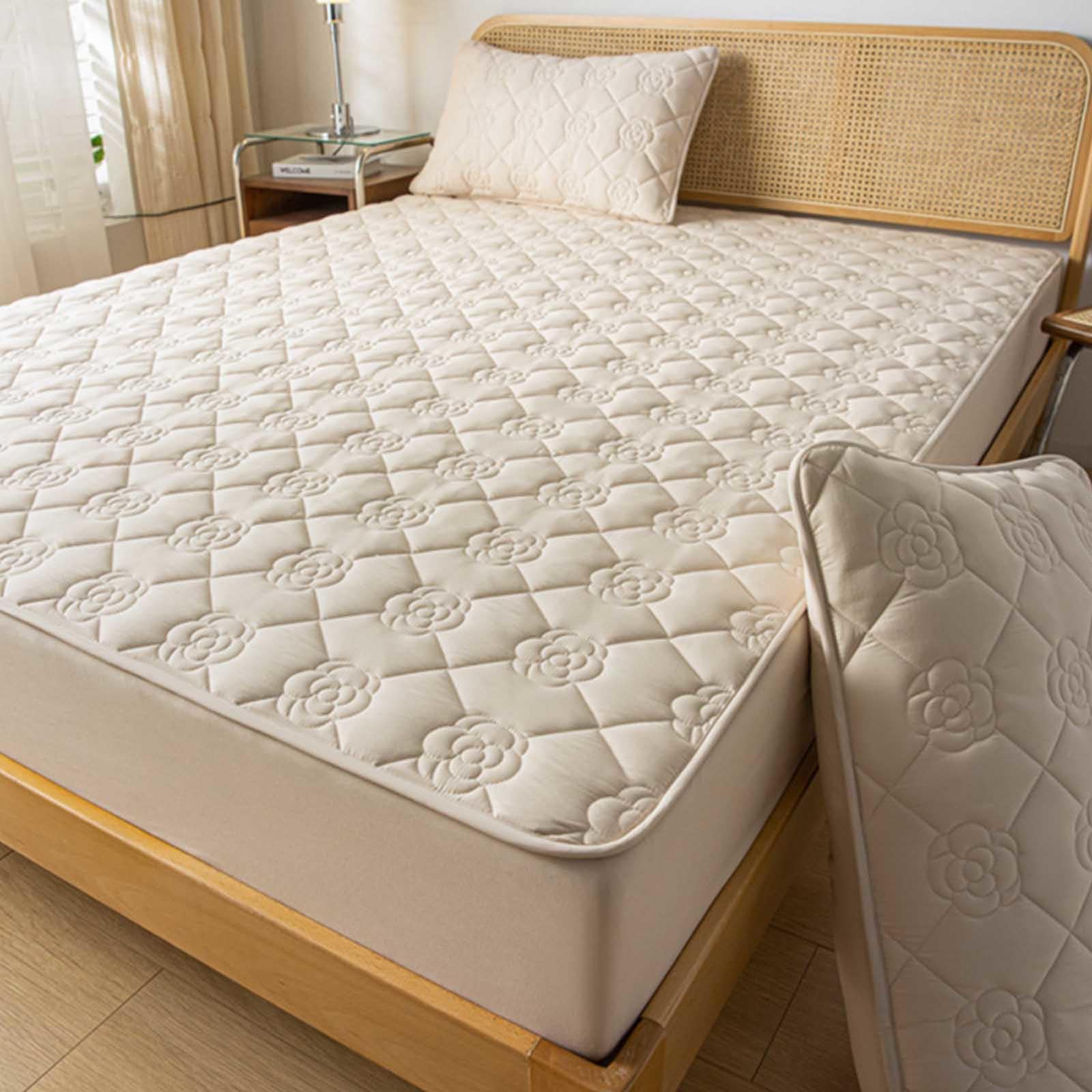 Protector de colchón impermeable 180x200 ajustable y lavable