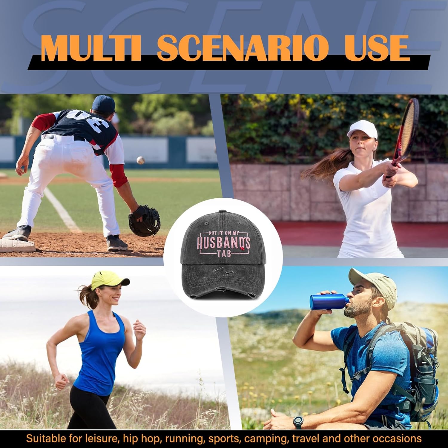 Funny Hats for Women Adults Humor Adjustable Embroidered Hat Baseball Cap Lady Golf Trucker Hats - Image 9