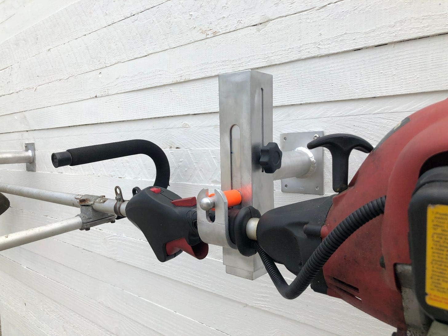 Aluminium Strimmer Rack | Storage For Vans, Garage, Or Shop Display | Handmade in UK