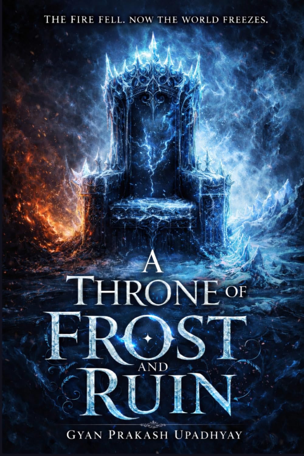 A Throne of Frost and Ruin: The Veil of Aether and Ash (Book 2)