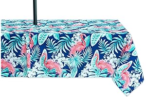 YiHomer Tropical Tablecloth for Spring Summer Decorating