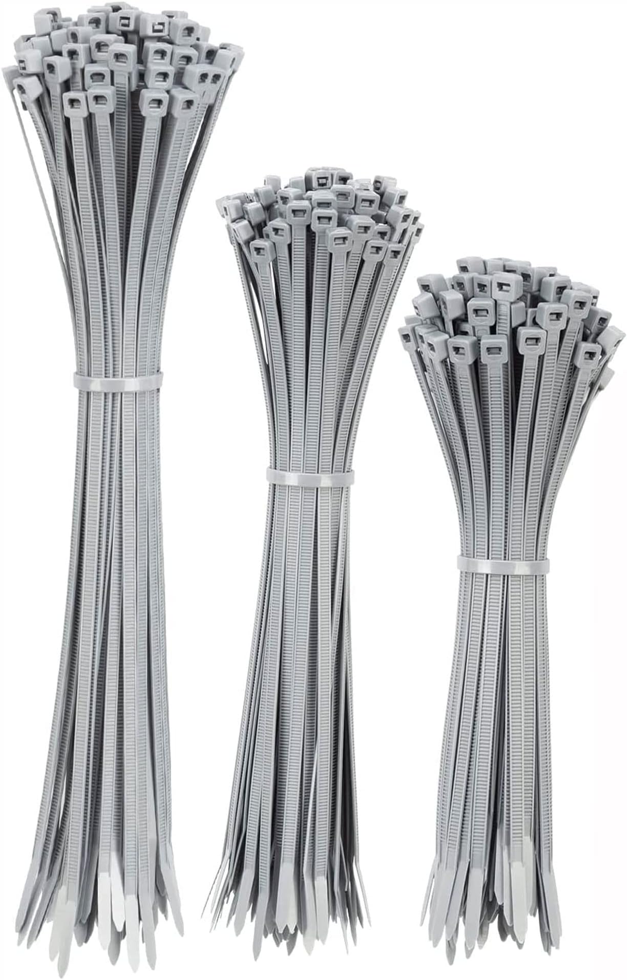 50 X Silver Grey Cable Ties 370Mm X 4.8Mm Wheel Trims Hub Cap Amazon