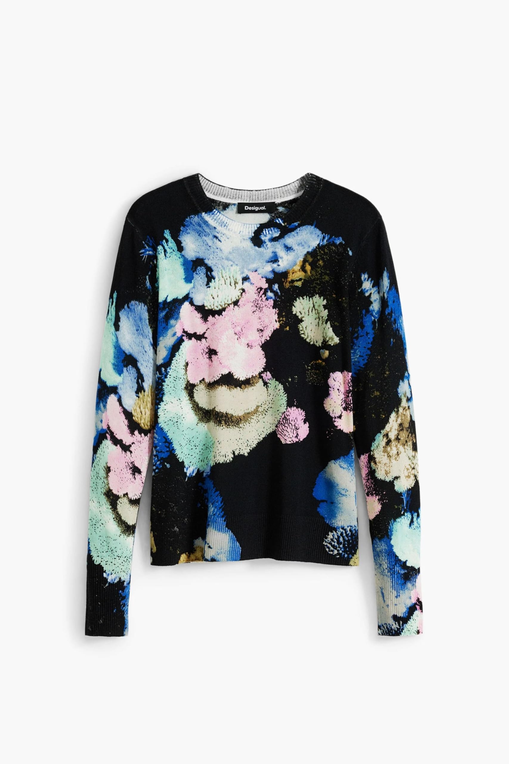 Desigual Jers_nenufar_lac Pullover Sweater Mujer (Pack de 1)