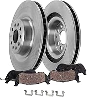 Vista 15 de Detroit Axle - Kit de freno trasero para Chevy Equinox Captiva Sport GMC Terrain Pontiac Torrent Saturn Vue Pinzas de freno de disco con soportes