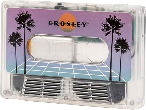 Miniatura 10 de Crosley Altavoz inalámbrico portátil de Bluetooth de la cinta del casete de CR3045TL-VW, Vaporwave translúcido