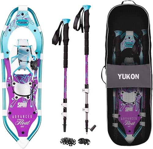 Yukon Charlie's Raqueta de nieve Elite Spin, varios tamaños