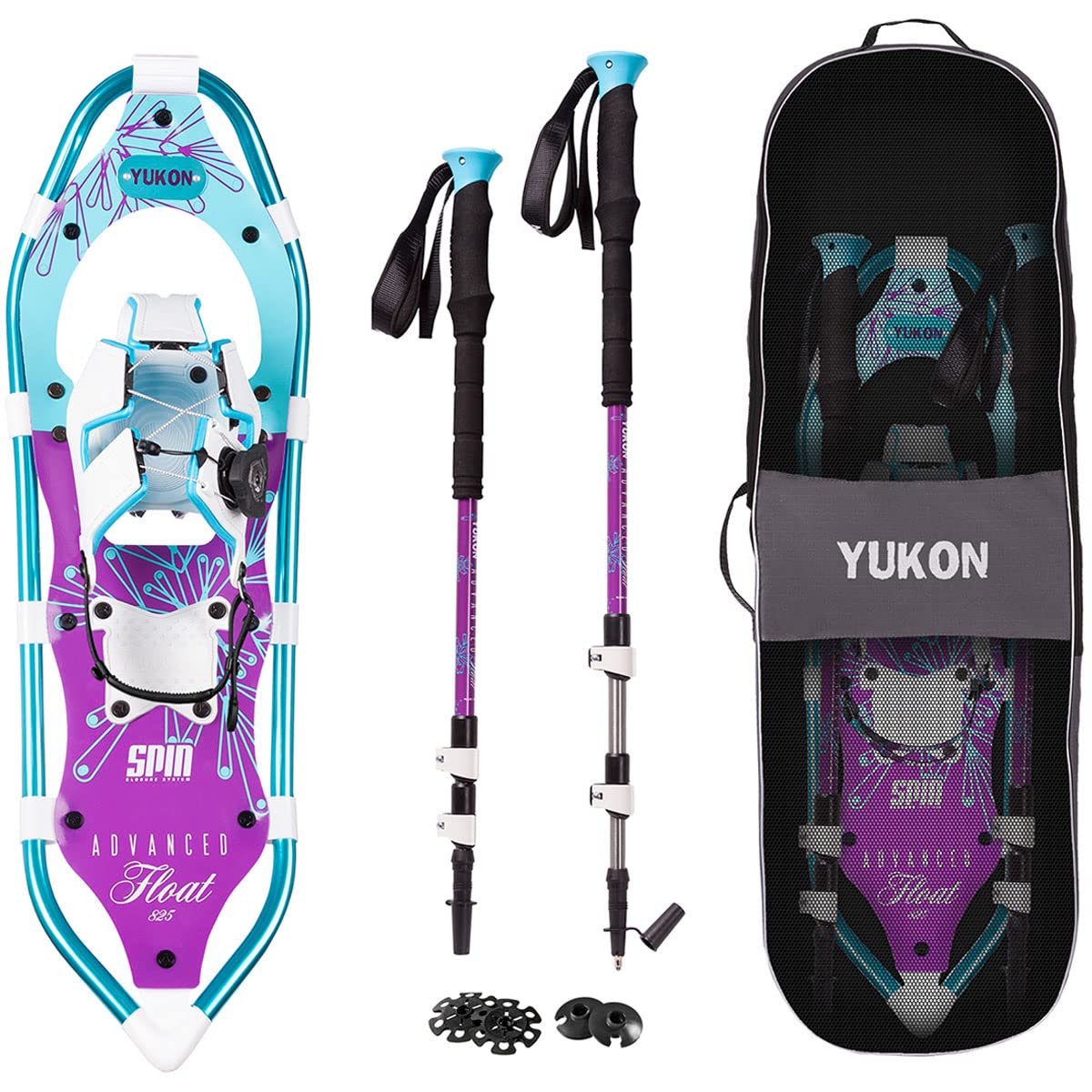 Yukon Charlie's Advanced Float Spin damskie rakiety śnieżne