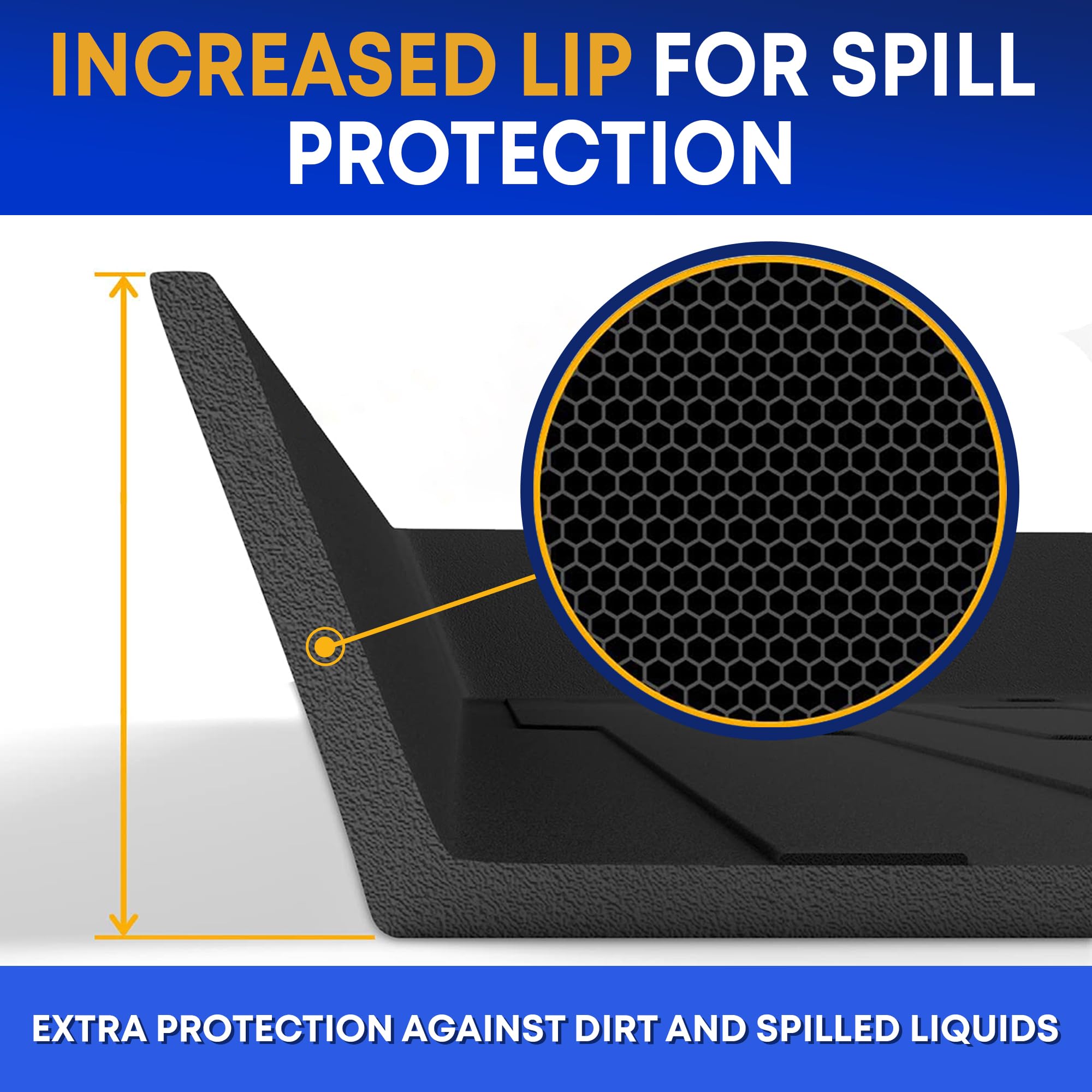 Premium Cargo Liner for Lexus ES 2019-2025 - 100% Protection - Custom Fit Car Trunk Mat - Easy-to-Wash & All-Season Black Cargo Mat - 3D Shaped Laser Measured Trunk Liners for Lexus ES 2019-2025