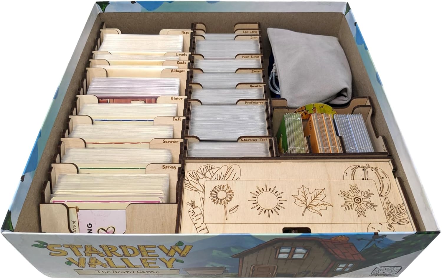 Game Organizer for Stardew Valley The Board Game