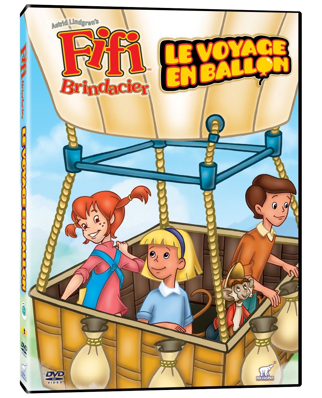 Fifi Brindacier Le voyage en ballon [DVD]