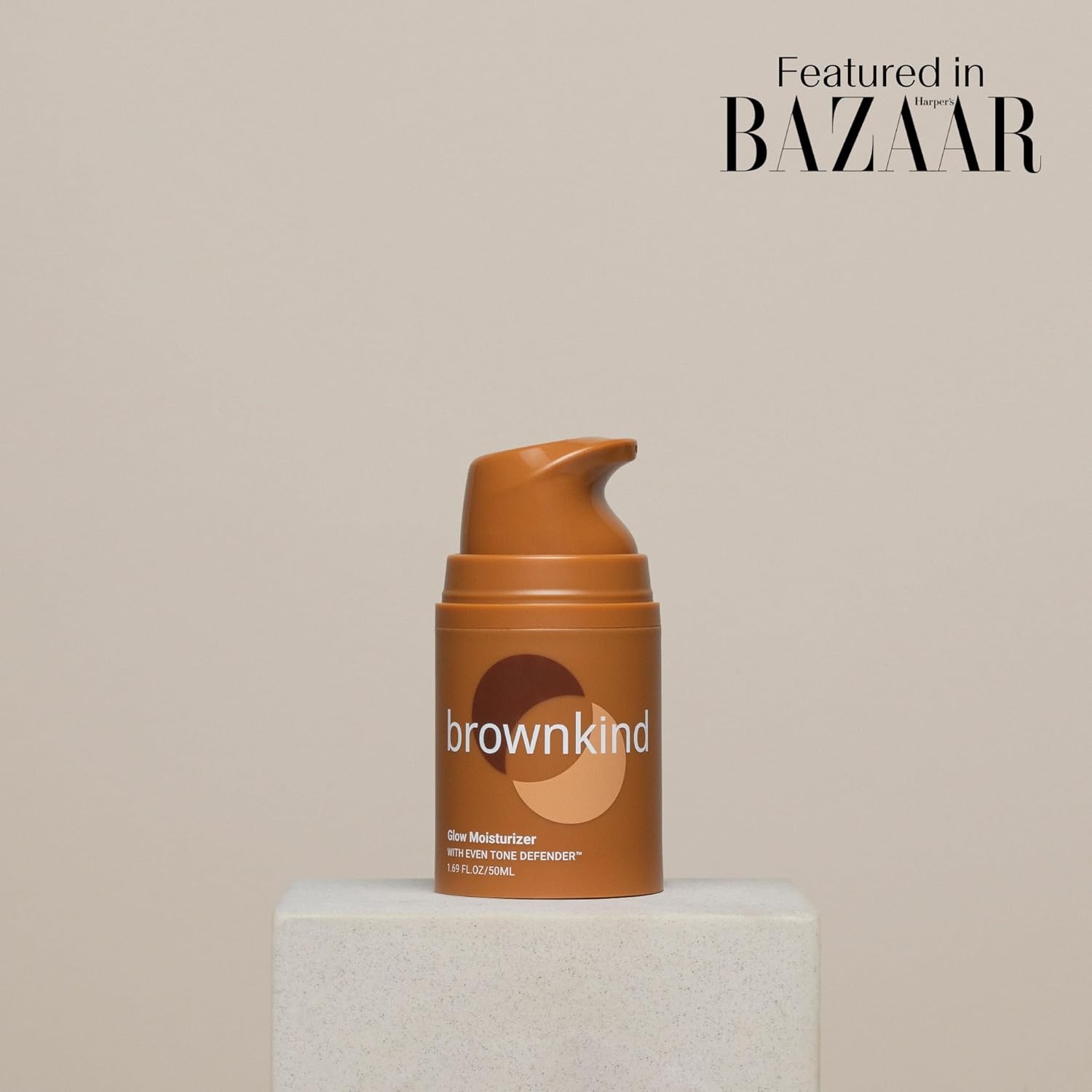 Glow Moisturizer – Hydrating Cream with Niacinamide & Squalane, Smooth Texture, Radiant Finish, Ideal for Melanin-Rich Skin, 50ml