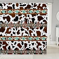 Vista 34 de Cortina de baño azteca de 72 pulgadas de ancho x 72 pulgadas de largo, cortina de ducha étnica tribal con flechas occidentales, juego de cortina