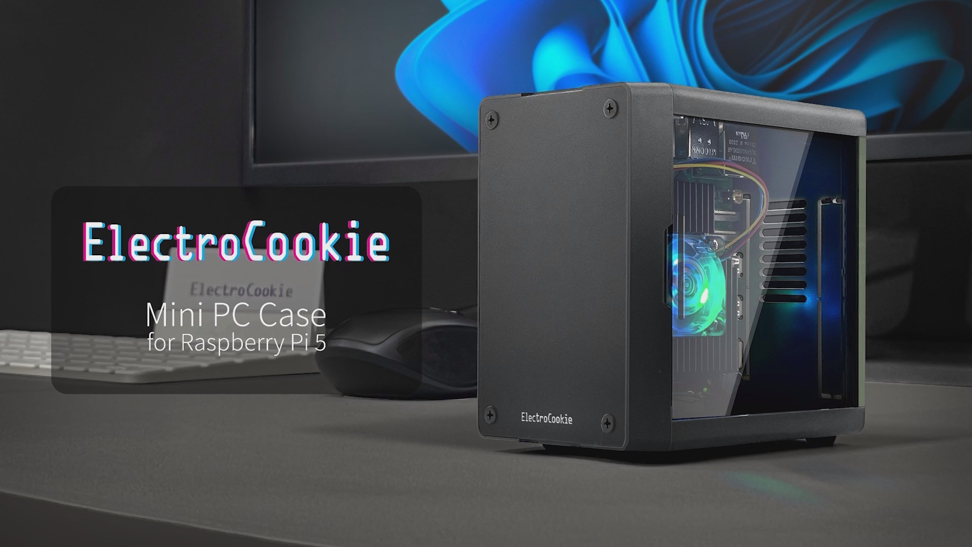 Amazon.com: ElectroCookie Mini PC Case for Raspberry Pi 5 with