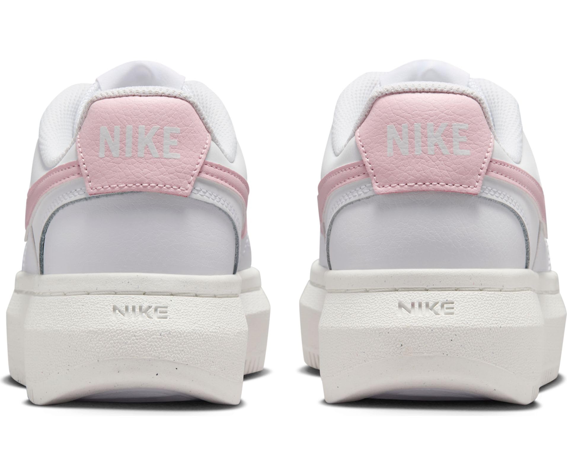 Nike Court Vision Alta Damenschuh, Scarpa da Donna, Corda in Schiuma Bianca e Rosa, 38 EU