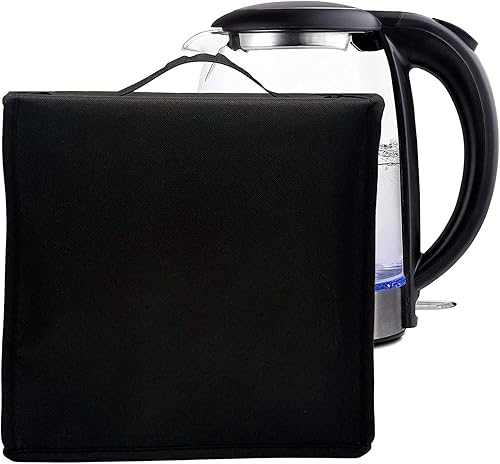 Wanty Funda protectora de tela de nailon resistente al agua y al polvo para vidrio eléctrico y acero caliente para tetera de agua, 15 litros/1.7 L