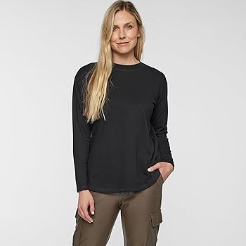 LAT Ladies Relaxed Long Sleeve Tee | Women's Oversized T