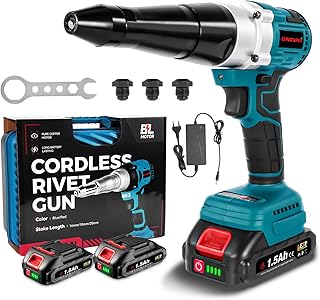 ONEVAN Cordless Electric Rivet Gun Kit