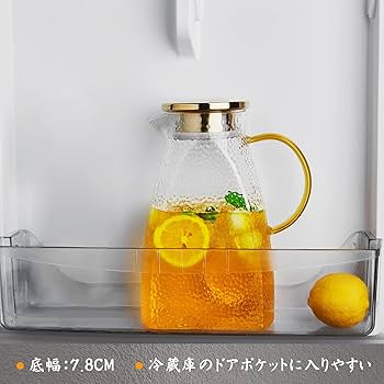 耐熱ガラスピッチャー 1600ML 直火・熱湯OK 1600ML 直火・熱湯OK 耐熱ガラスピッチャー