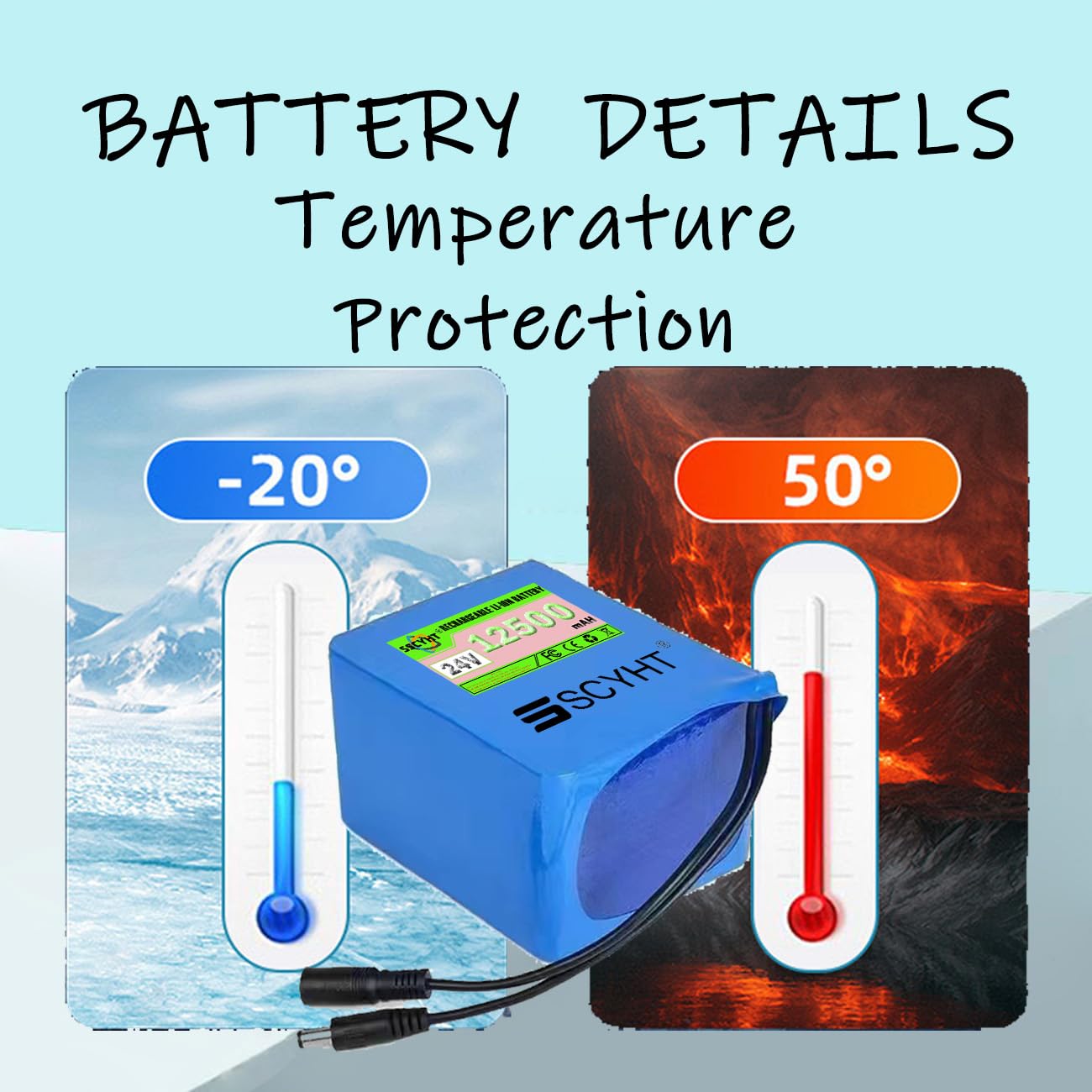 Akumulatory litowe 24 V Wyjmowany akumulator 12,5 Ah Akumulator litowo-jonowy 24 V Akumulatory zamienne do zabawek elektrycznych z BMS dla silników poniżej 300 W,24v12.5ah 1pack