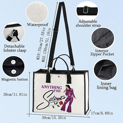 Miniatura 4 de BWWKTOP Bolsa de cosméticos para amantes de la música, regalo para fanáticos del cantante, álbum de música, regalos para fanáticos del cantante,