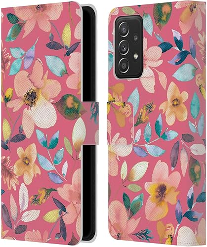 Miniatura 9 de Head Case Designs Officially Licensed Ninola Nature Spring Floral Leather Book Wallet Case Cover Compatible with Samsung Galaxy A53 5G (2022)