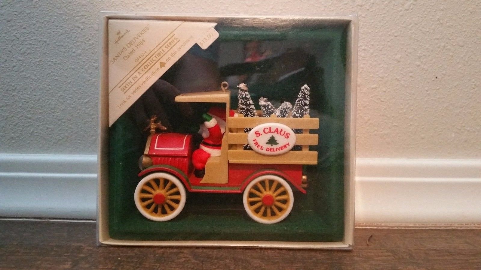 Hallmark 1984 Here Comes Santa Series #6 Santa's Deliveries Keepsake Ornament