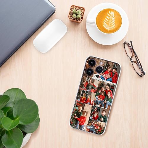 Miniatura 3 de SHOISOWO Funda de teléfono con foto personalizada, con iPhone 15, 14, 13, 12, 11 Pro Max Plus Mini XR XS X, diseño de imagen personalizado, funda de
