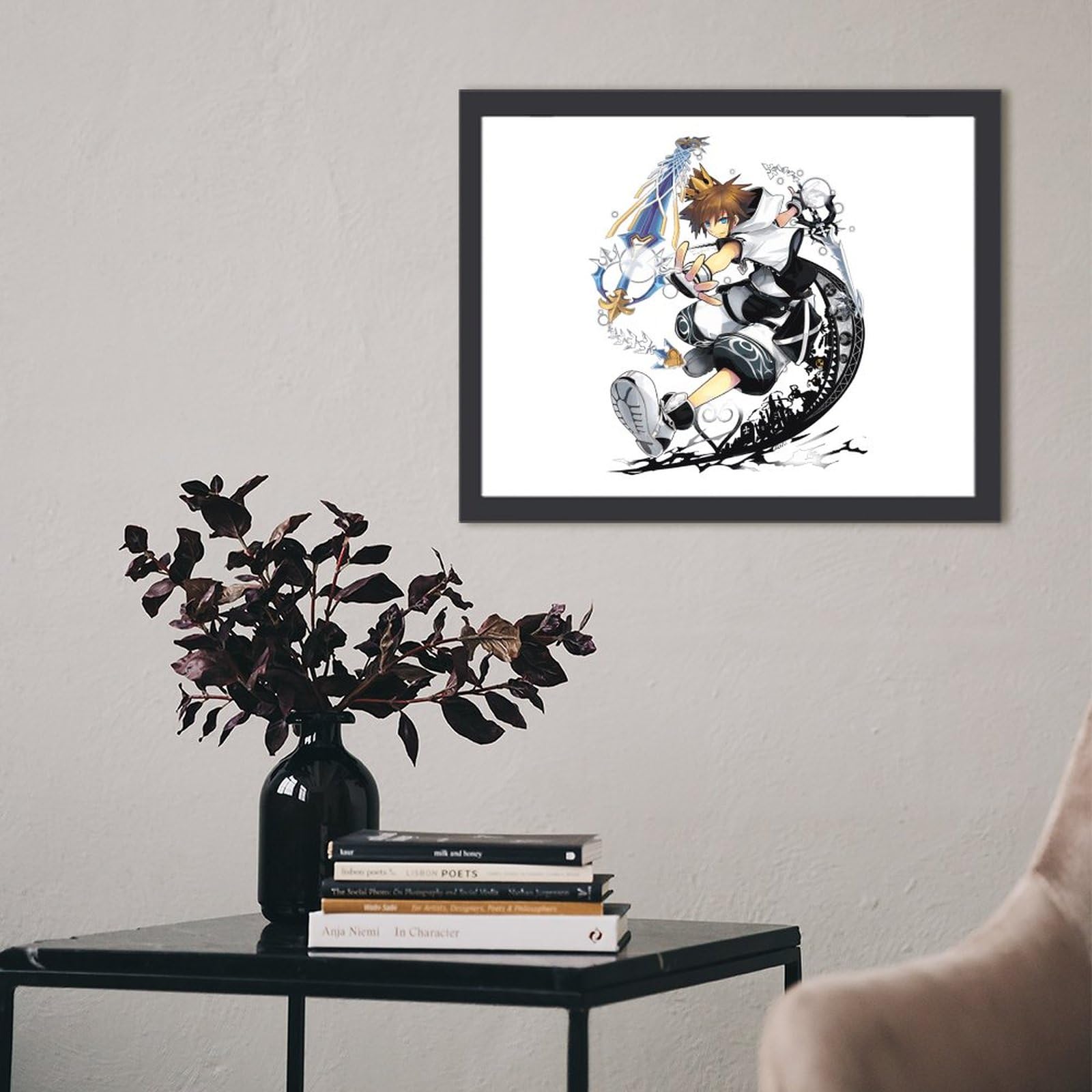 Amazon.co.jp: アートパネル 30×40cm キングダムハーツ アートフレーム