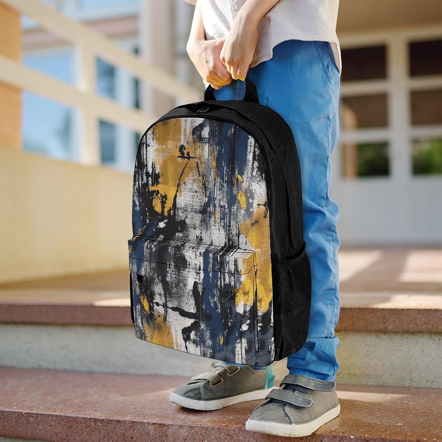 Navy Blue Color Backpack Daypack Travel Backpack | Lightweight Casual Laptop Backpack for Women Men Aesthetic Travel Bag for Weekender Business Hiking Outdoor