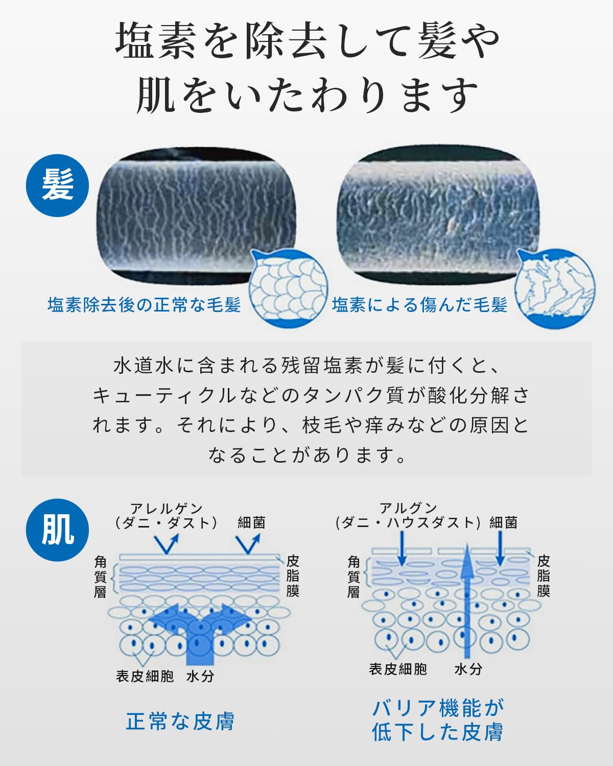 Amazon.co.jp: シャワーヘッド 専用フィルター 塩素除去フィルター