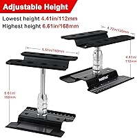 Vista 2 de Hobbypark Aluminio RC Car Stand Traxxas Traxxas Redcat Axial RC4WD Tamiya HPI Negro