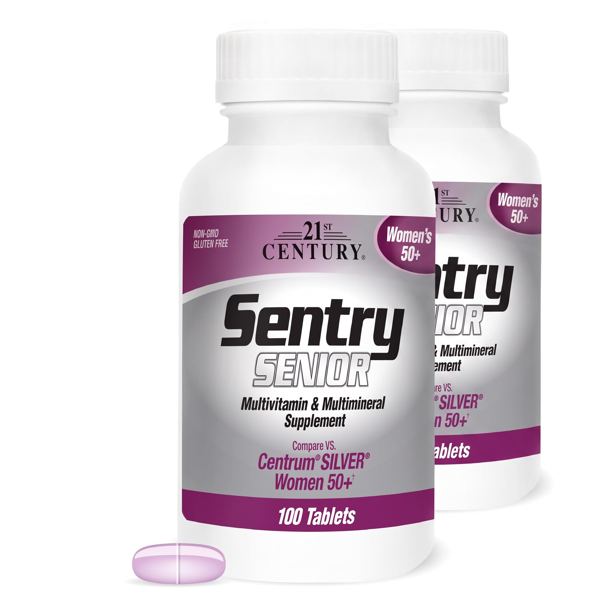 21st Century Sentry Senior Women 50+ Multivitamin, 100 Tablets — Amazon image 13