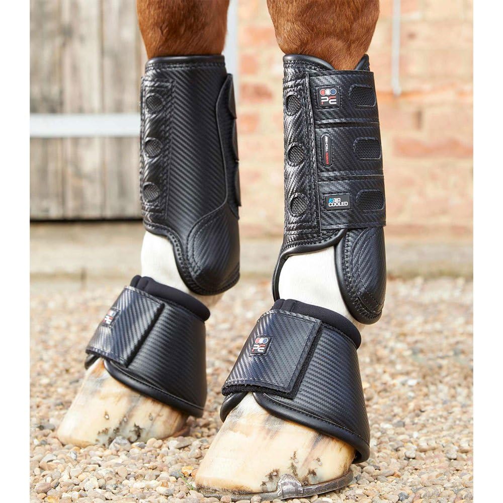 Premier Equine Botas traseras para Caballos Carbon Tech Air Cooled