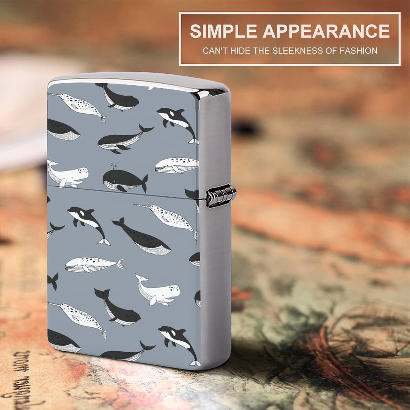 Zippo ジッポライターシャチ Zippo ジッポライターシャチ