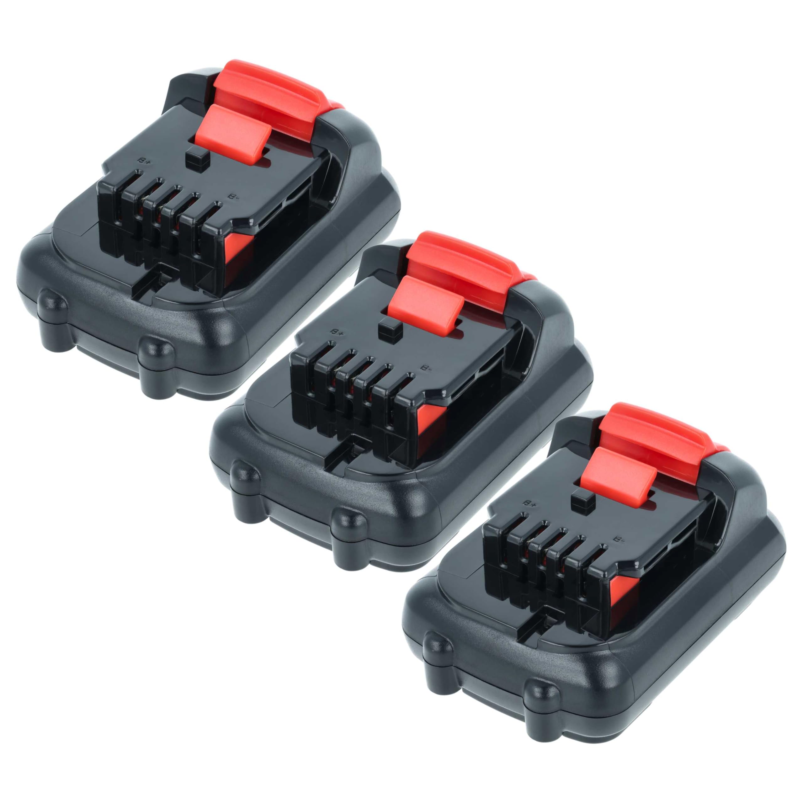 vhbw 3X Batterie Compatible avec Dewalt 12V Max Li-ION