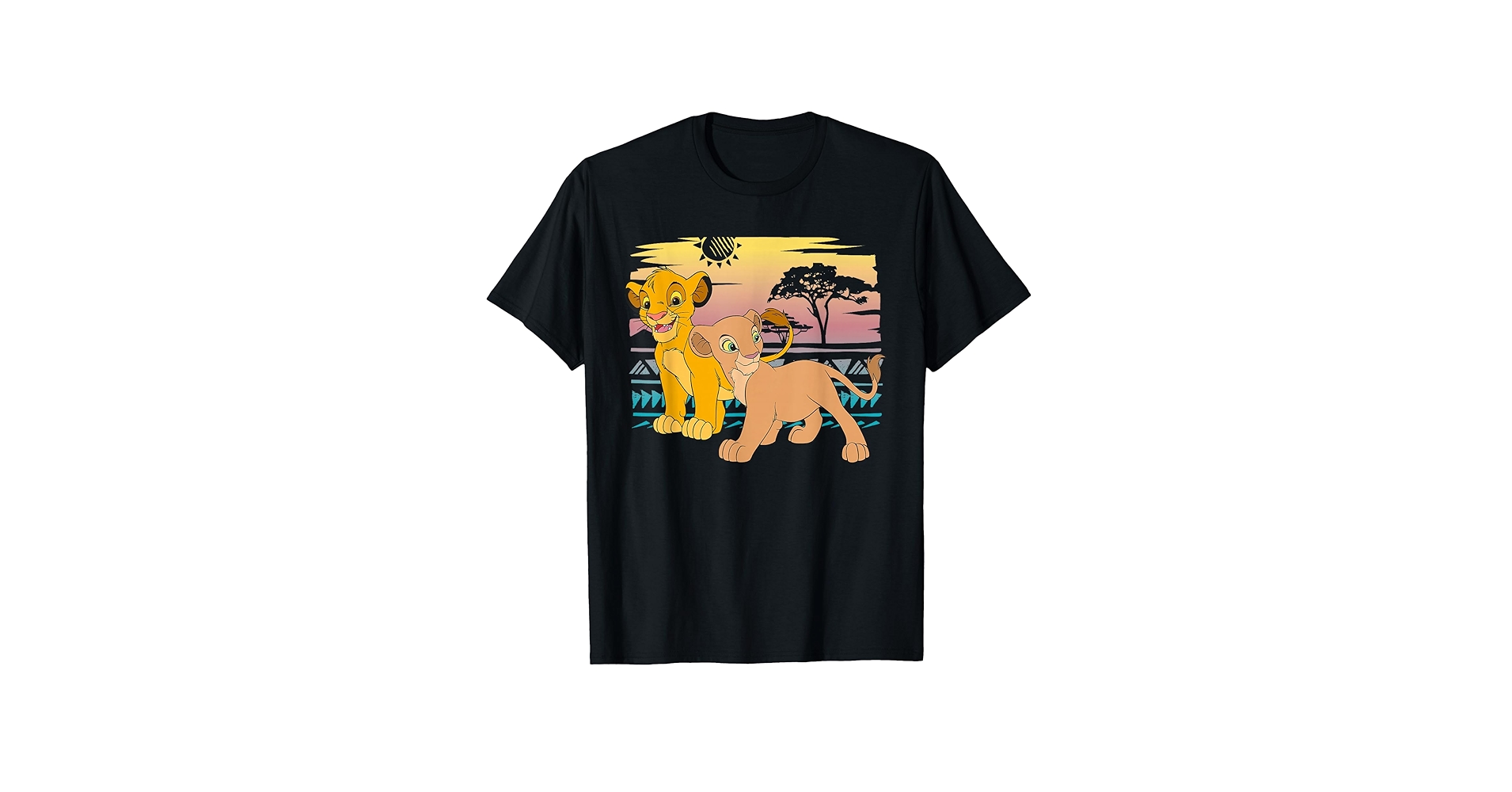 Amazon.com: Disney The Lion King Young Simba Nala 90s T