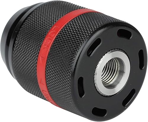 Miniatura 3 de Portabrocas sin llave, portabrocas manual sin llave de cambio rápido 12-20UNF Mount 20.512 in portabrocas autoapretables adecuado para varios