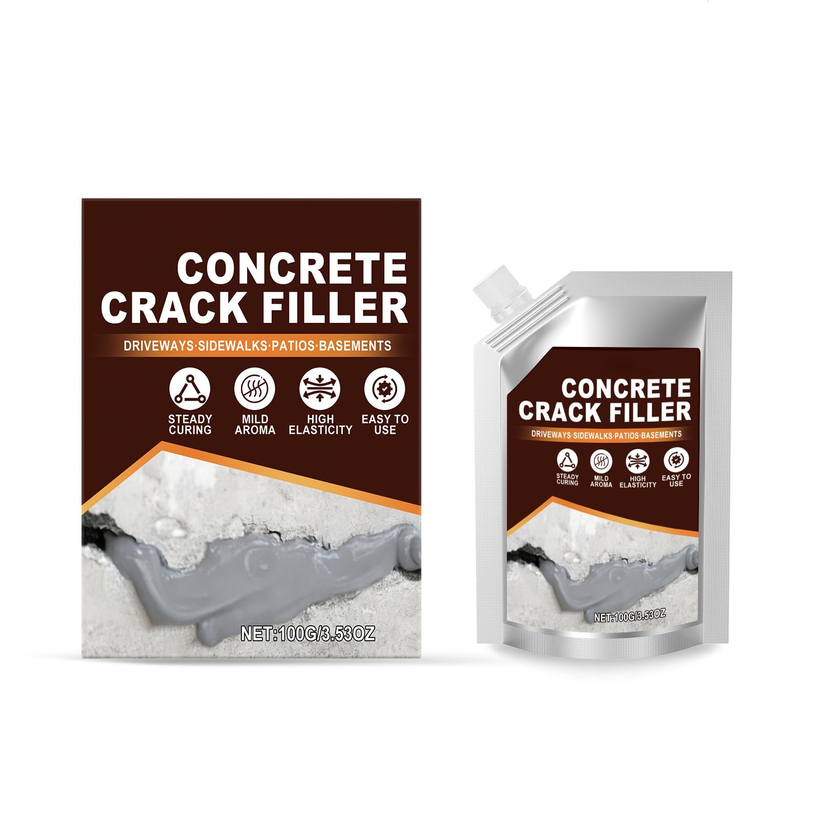 Pangboer Multicolor Concrete Filler Cracks Sealant Quick Drying Grouting Adhesive Asphalt Driveway For Professional Asphalt Driveway