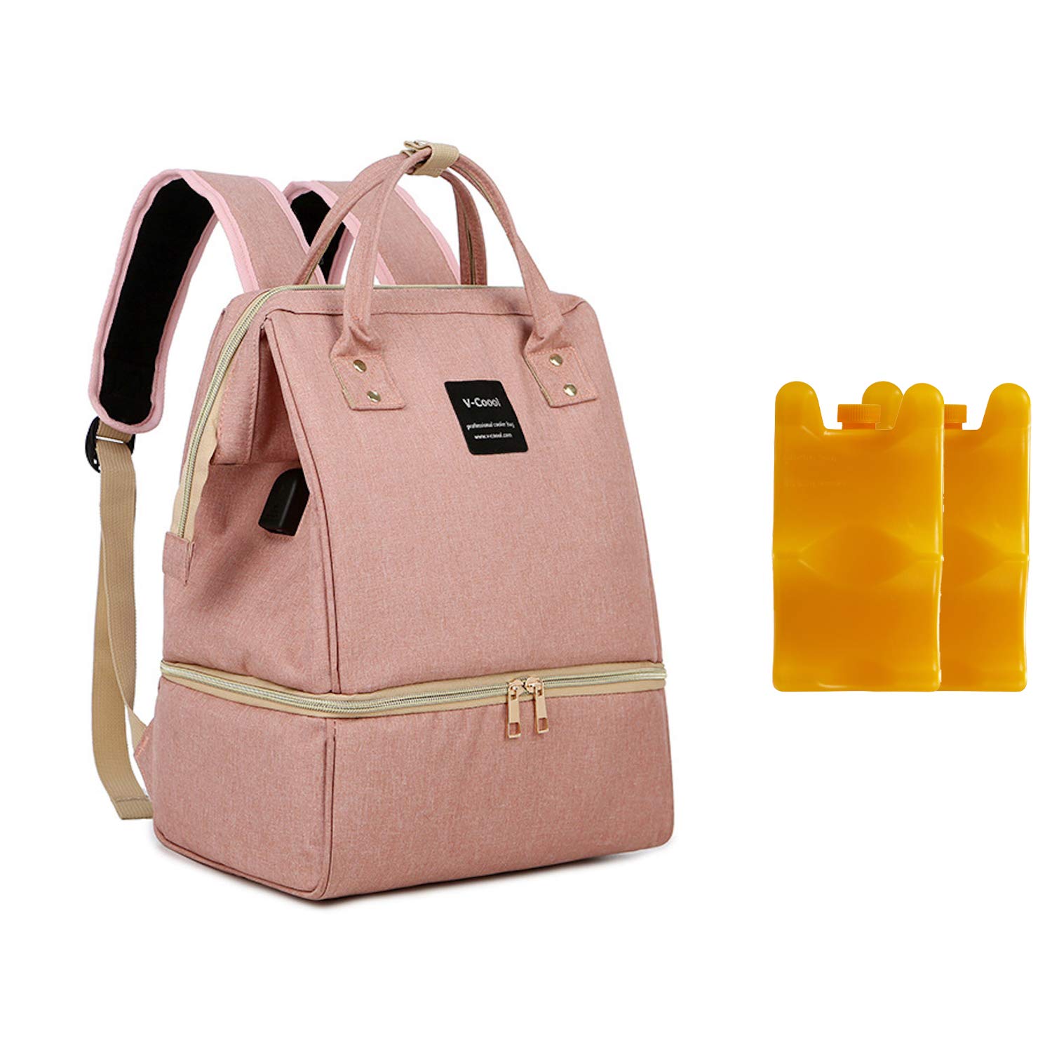 Borsa Termica Per Biberon Rufun - Zaino Impermeabile Con 2 Pacchi Ghiaccio - Foto 11