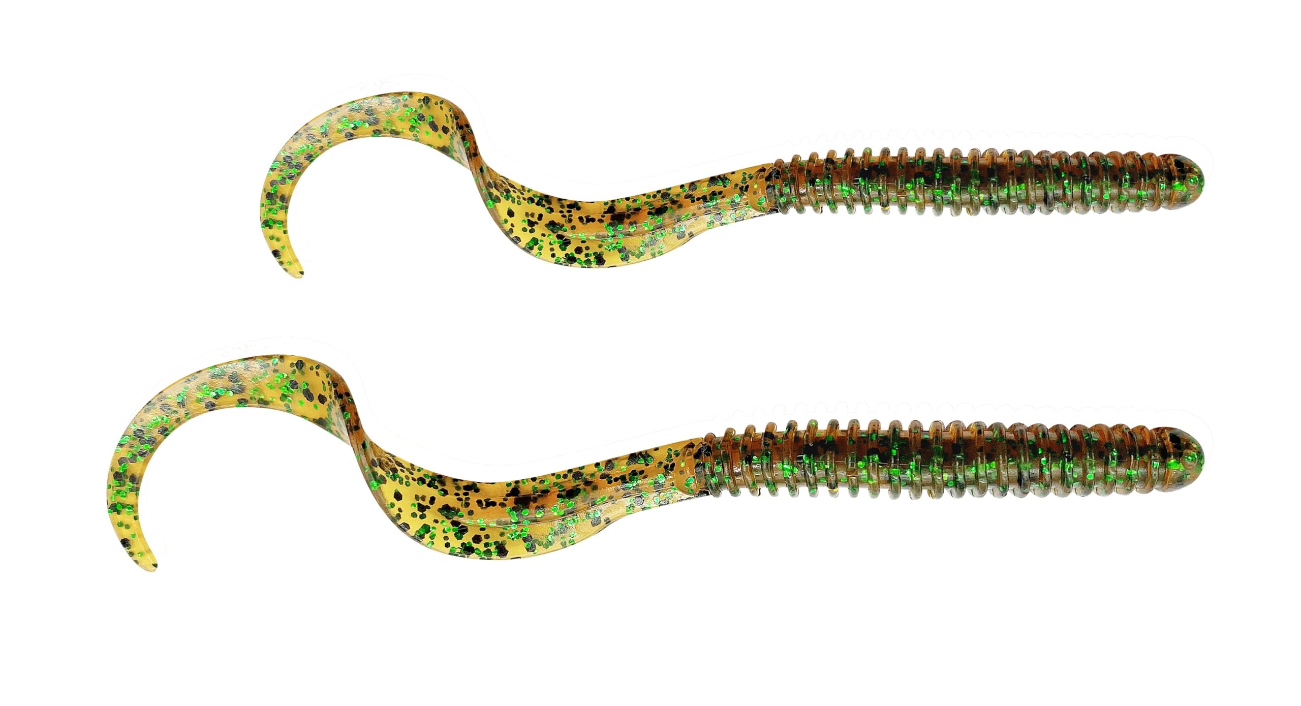 Savage Gear Rib Worm Kit - Vers Striés Pour Bass, Perch & Zander - Idéal Pour Carolina & Texas Rigging - Inclut Poids, Hameçons Et Perles Pour La Pêche En Eau Douce