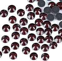 Vista 35 de 1440 piezas de diamantes de imitación termoadhesivos SS20 color púrpura2 con parte posterior plana, gemas de cristal de vidrio para ropa, camisas