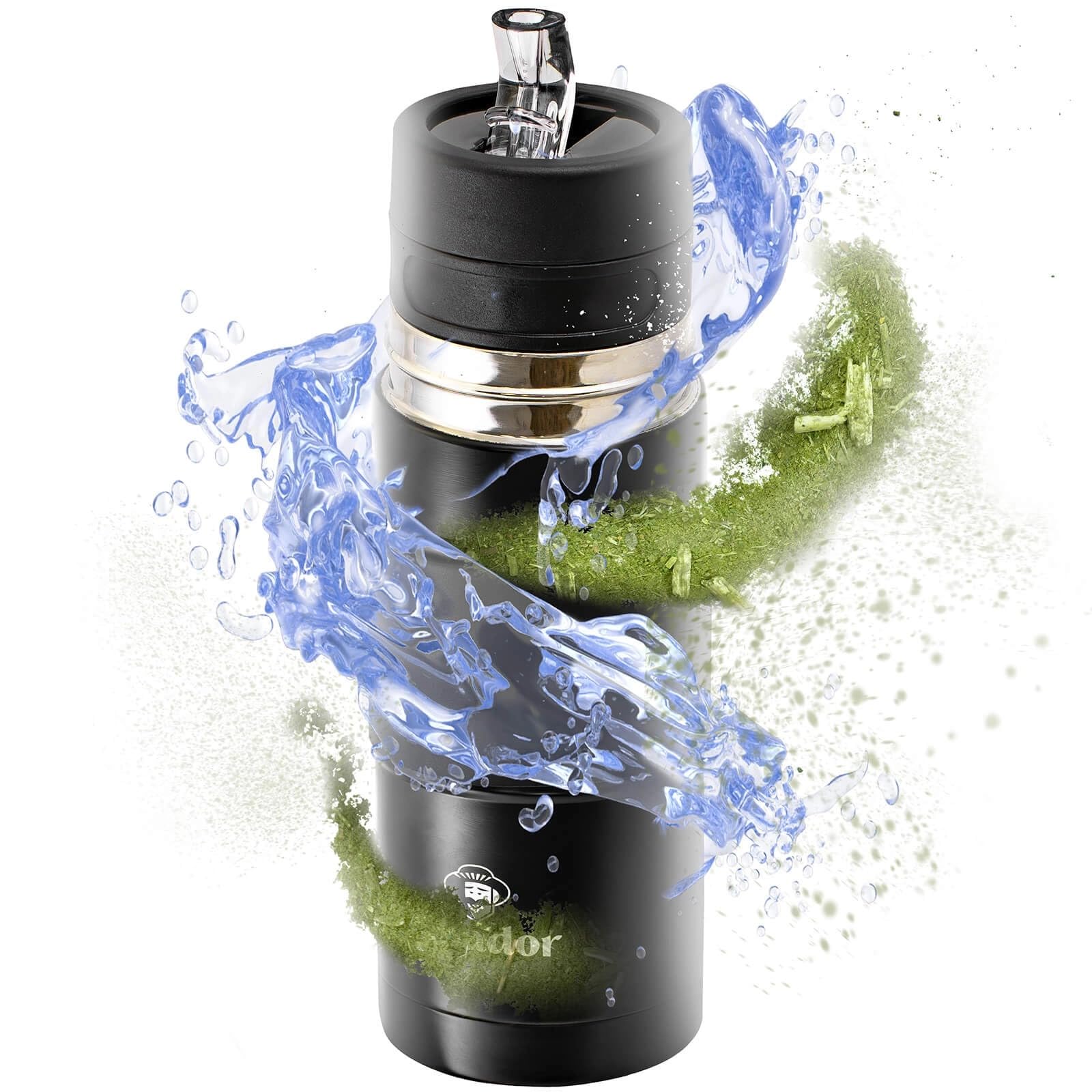 Kit yerba maté Yaguar Énergie Guaraná avec calebasse Yerbomos et bombilla
