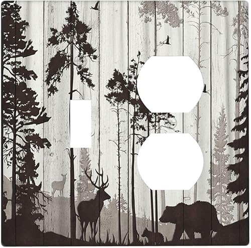 Miniatura 57 de Cubiertas de salida iridiscentes abstractas coloridas nubes dúplex de 1 cuadrilla, placa de cubierta de interruptor de luz arco iris, placas