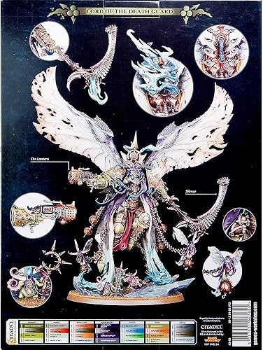 Miniatura 2 de Games Workshop Guardia de la Muerte Demonio Primarca Mortarion Warhammer 40,000, 5 años a 99 años