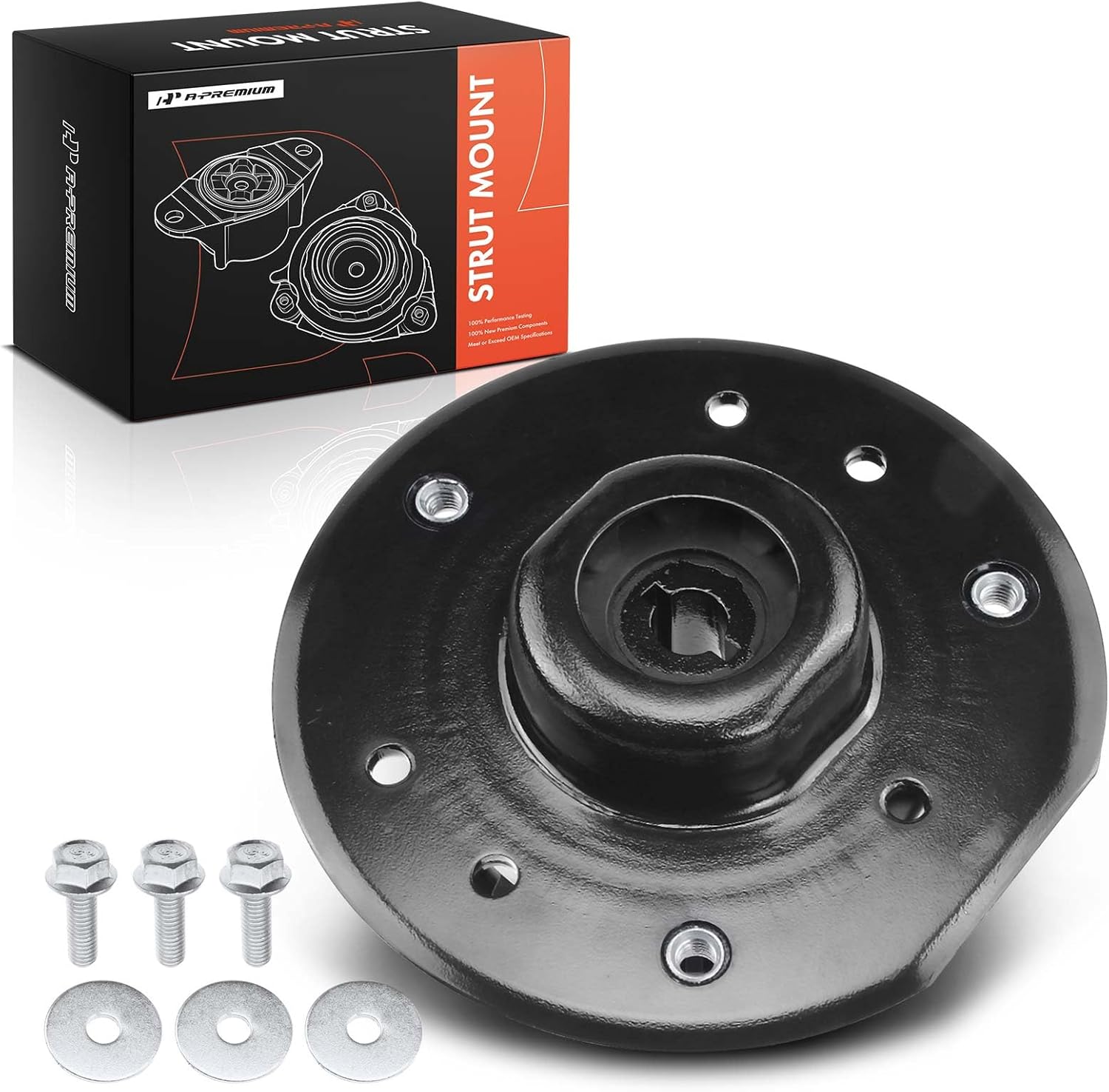 A-Premium Front Suspension Strut Mount Compatible with Chevrolet Equinox 2005-2006 Pontiac Torrent 2006 V6 3.4L