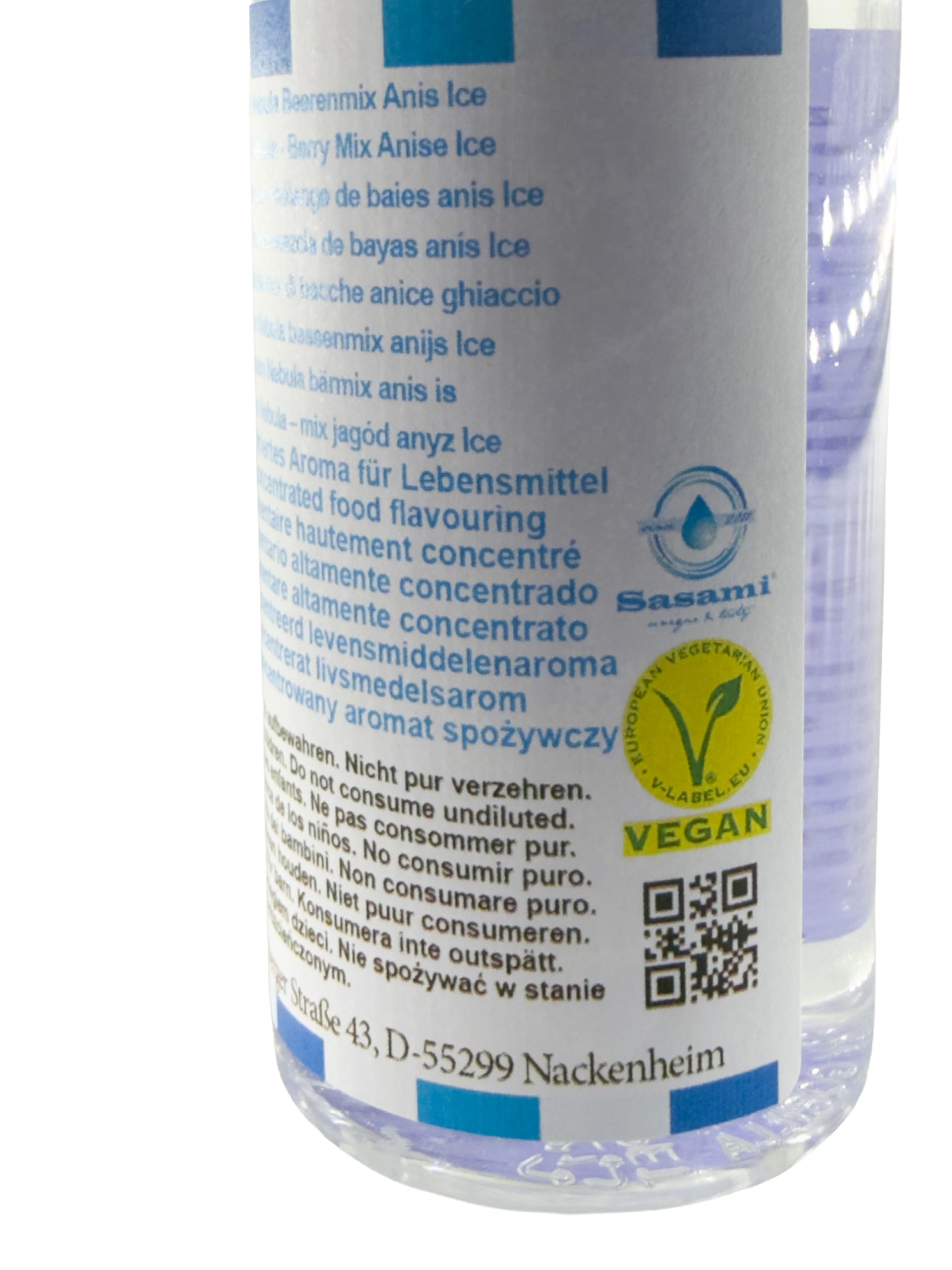 Frozen Nebula mix di bacche anice ghiaccio aroma concentrato - vegano - Sasami - 100ml