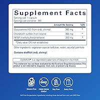 Vista 2 de Pure Encapsulations Glucosamina Condroitina con MSM - Apoya la salud de las articulaciones y la formación normal del cartílago* - Mantiene