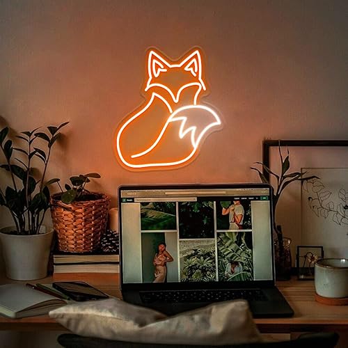 Miniatura 6 de MewNeon Letrero de neón de flores Sakura para decoración de pared, letreros de luz de flor de cerezo para dormitorio, letrero LED de flores para